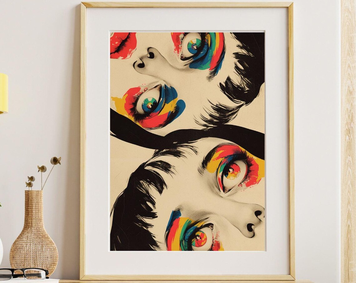 Twinsies Unique Canvas Art Print