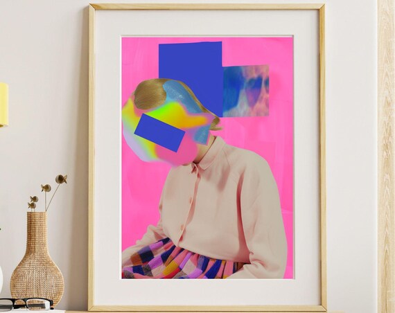 Disorderly No1 Unique Canvas Art Print
