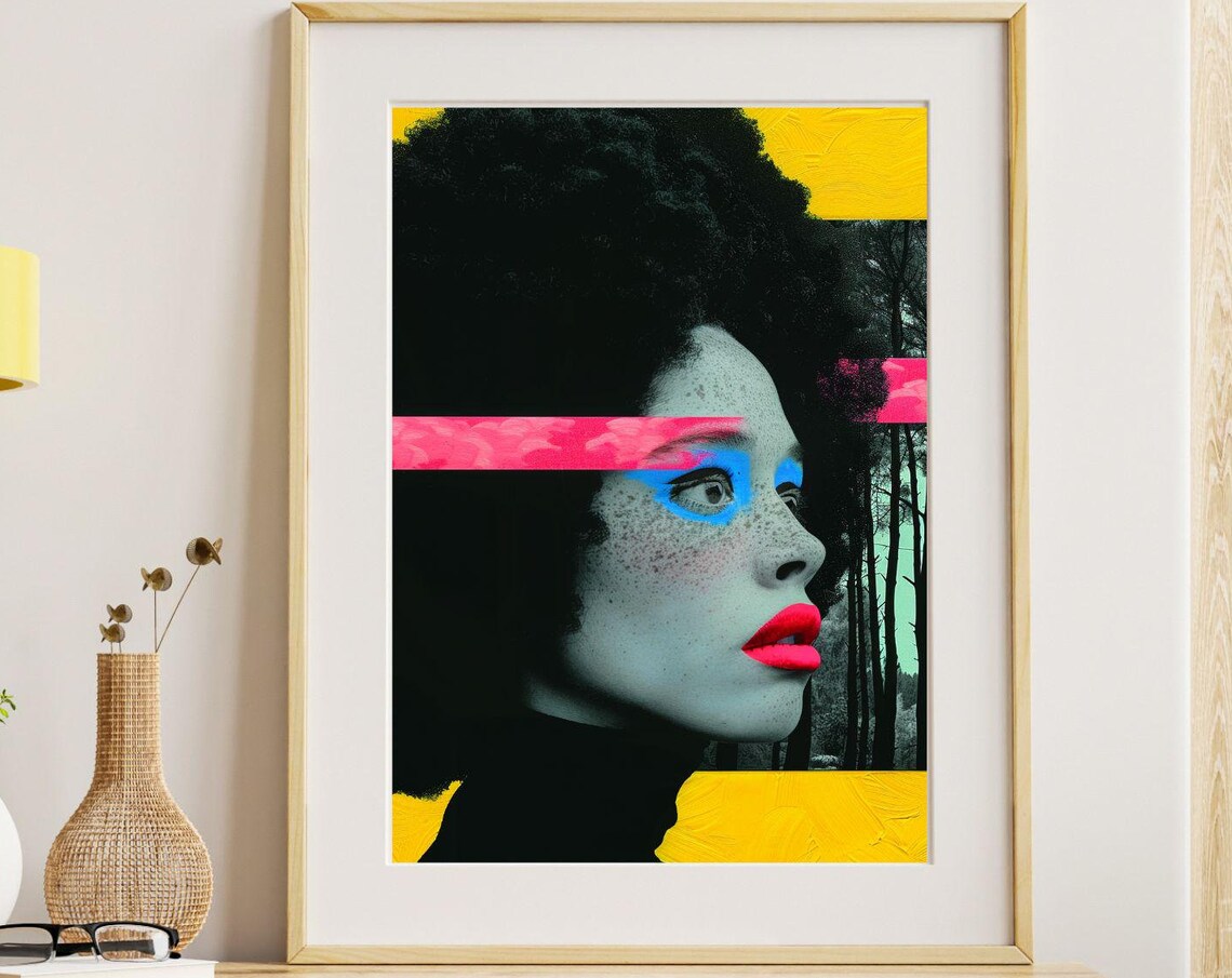Dimensions No1 Unique Canvas Art Print