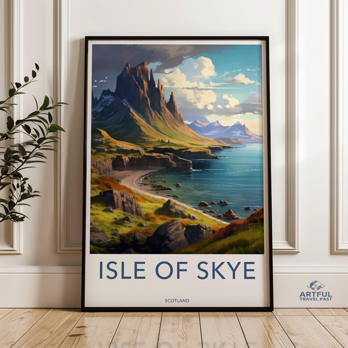 Isle Of Skye Highland Wall Art Poster Print