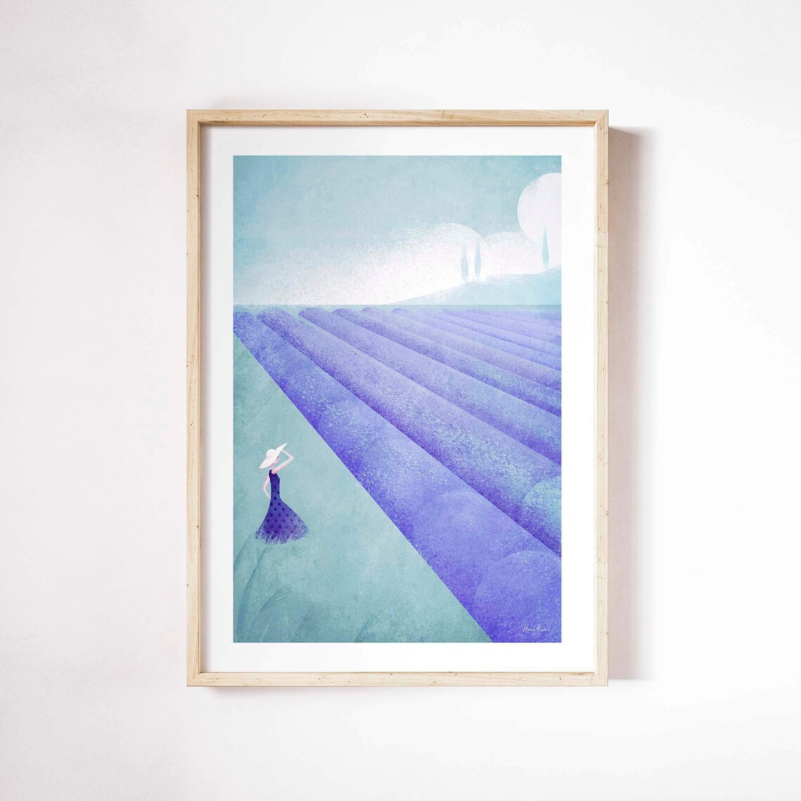 Provence Lavender Art Print, Henry Rivers