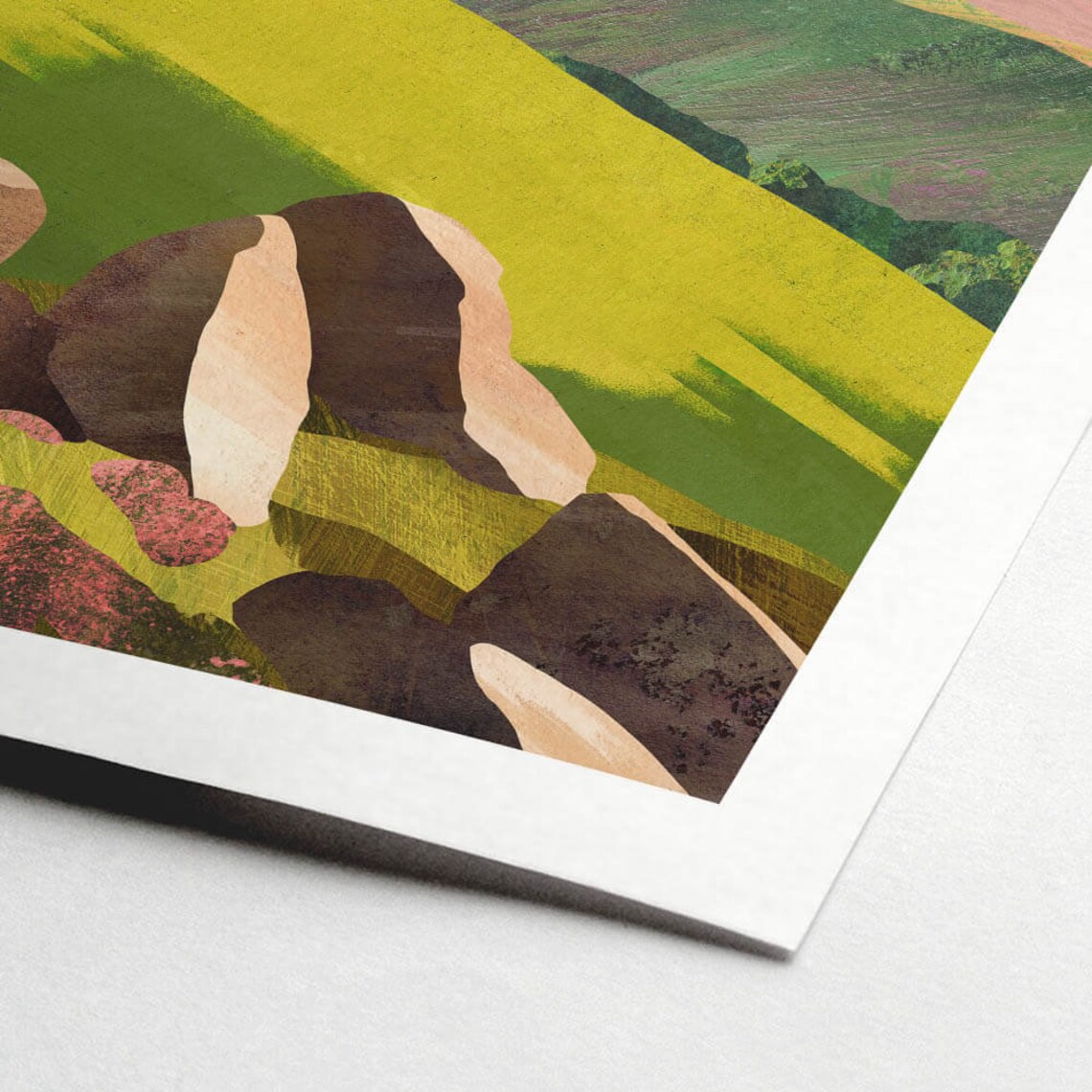 Peak District by Henry Rivers, Travel Poster - Image 3