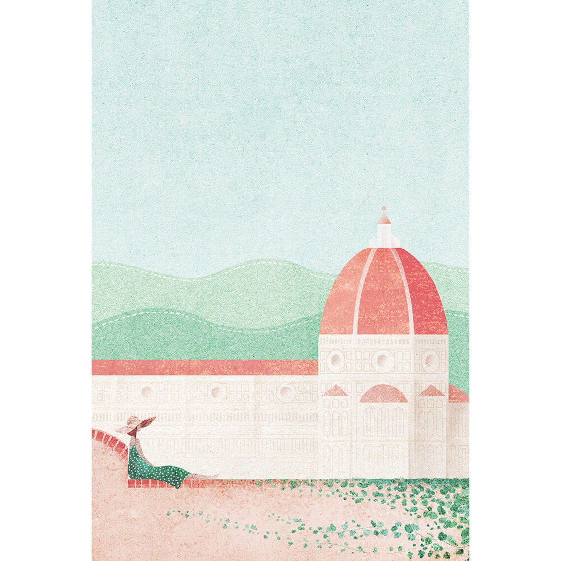 Florence Duomo Art Print by Henry Rivers - Image 3