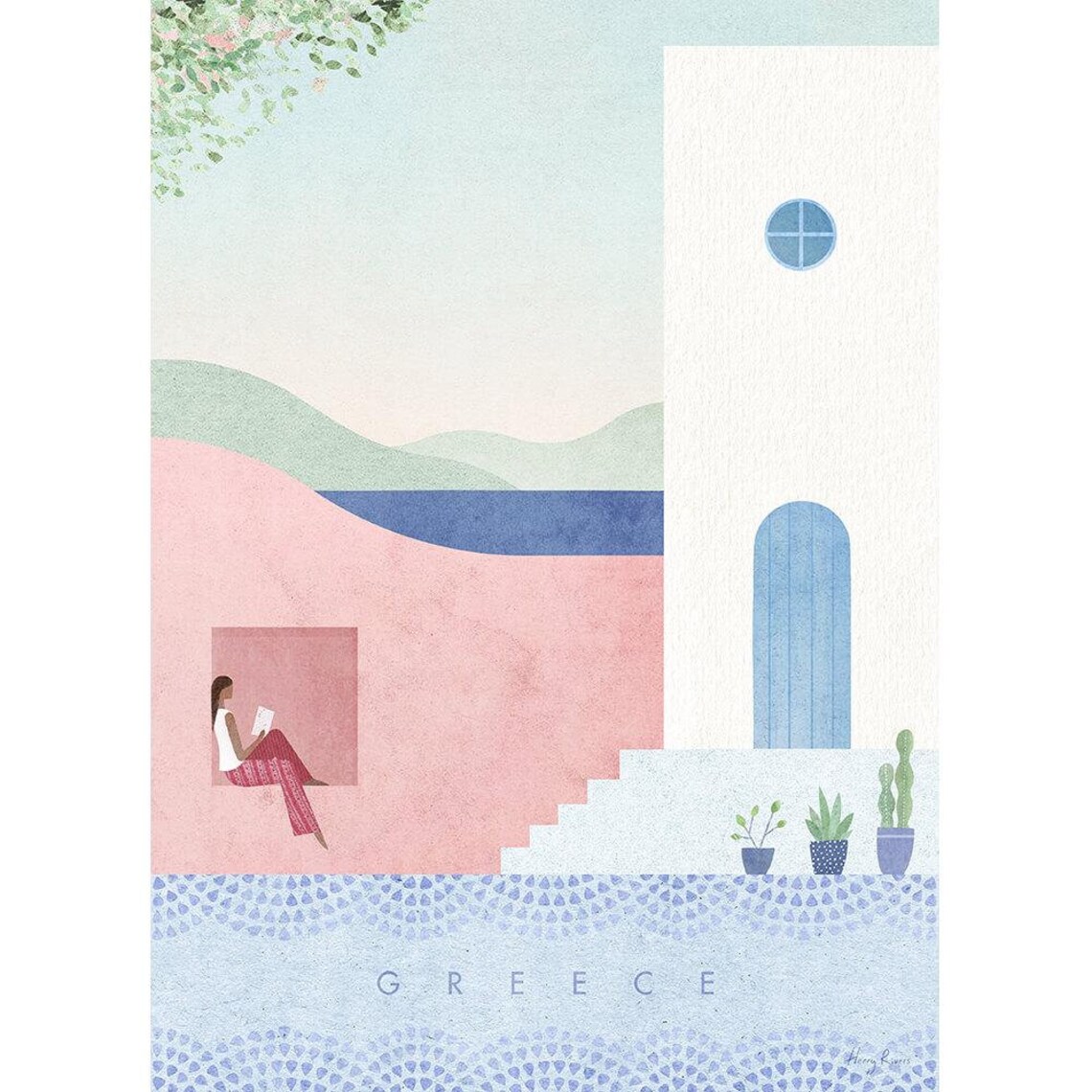 Greece Vintage Retro Travel Poster Art Print - Image 2