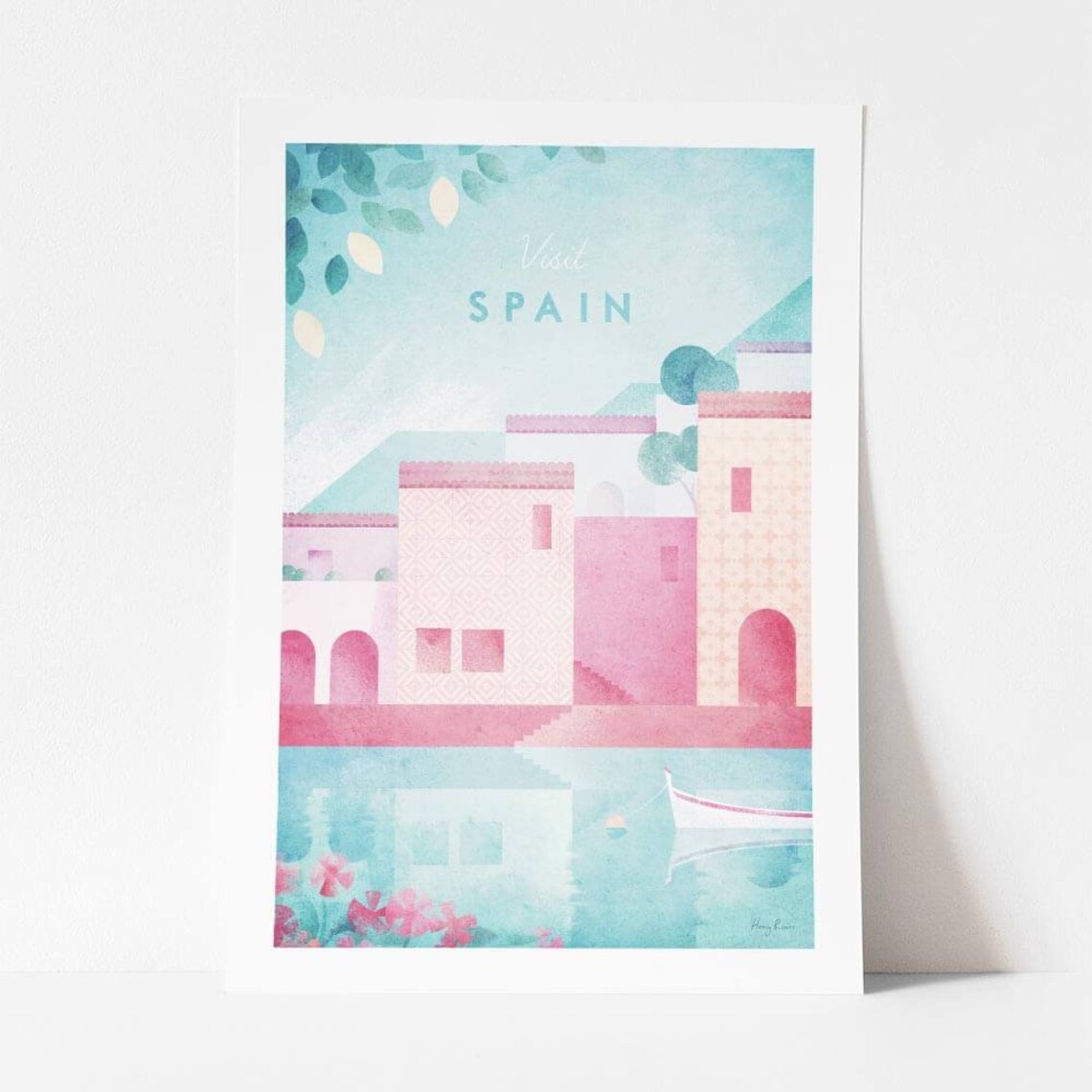 Spain Travel Poster, Minimalist Vintage Retro Style - Image 4