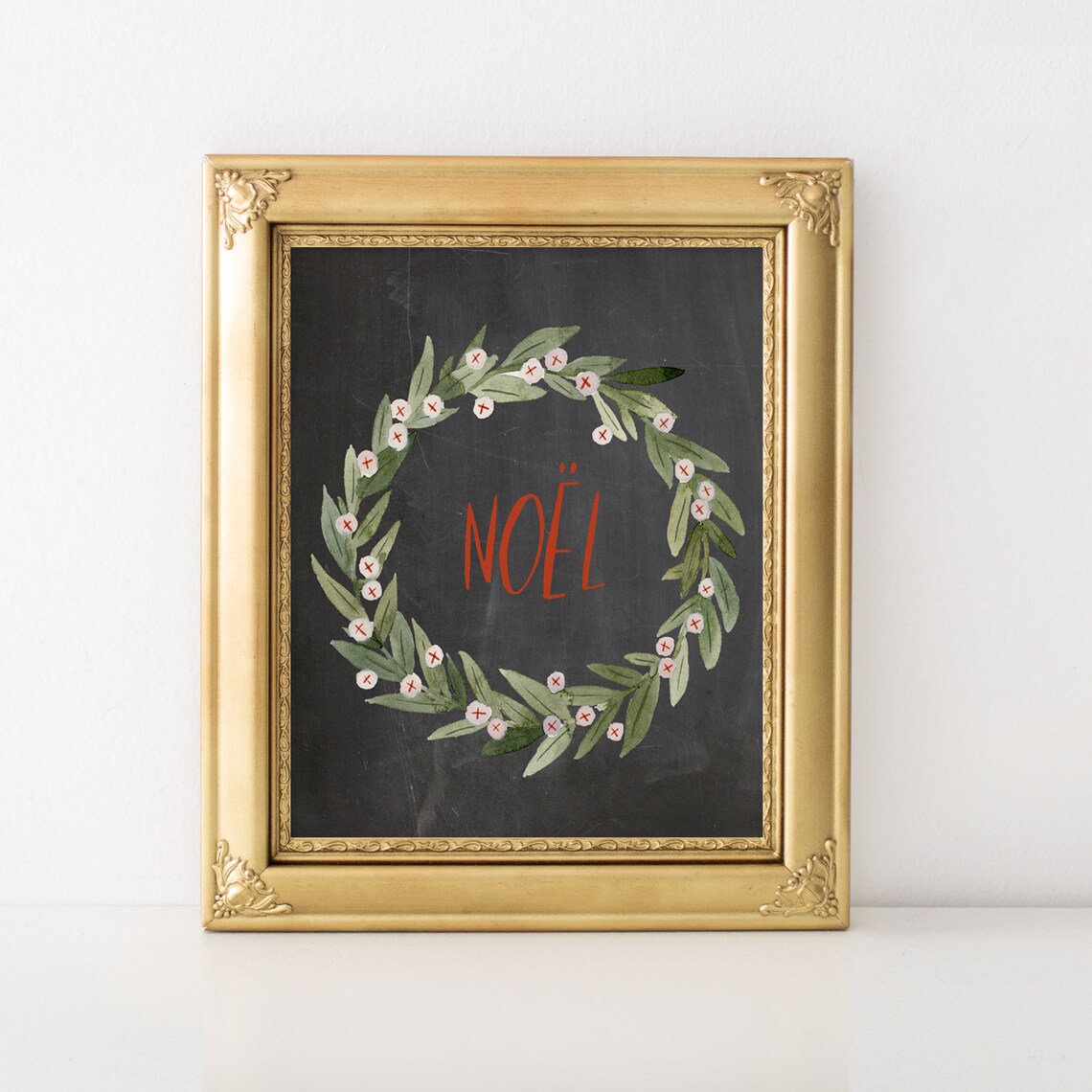 Noel Christmas Art Print