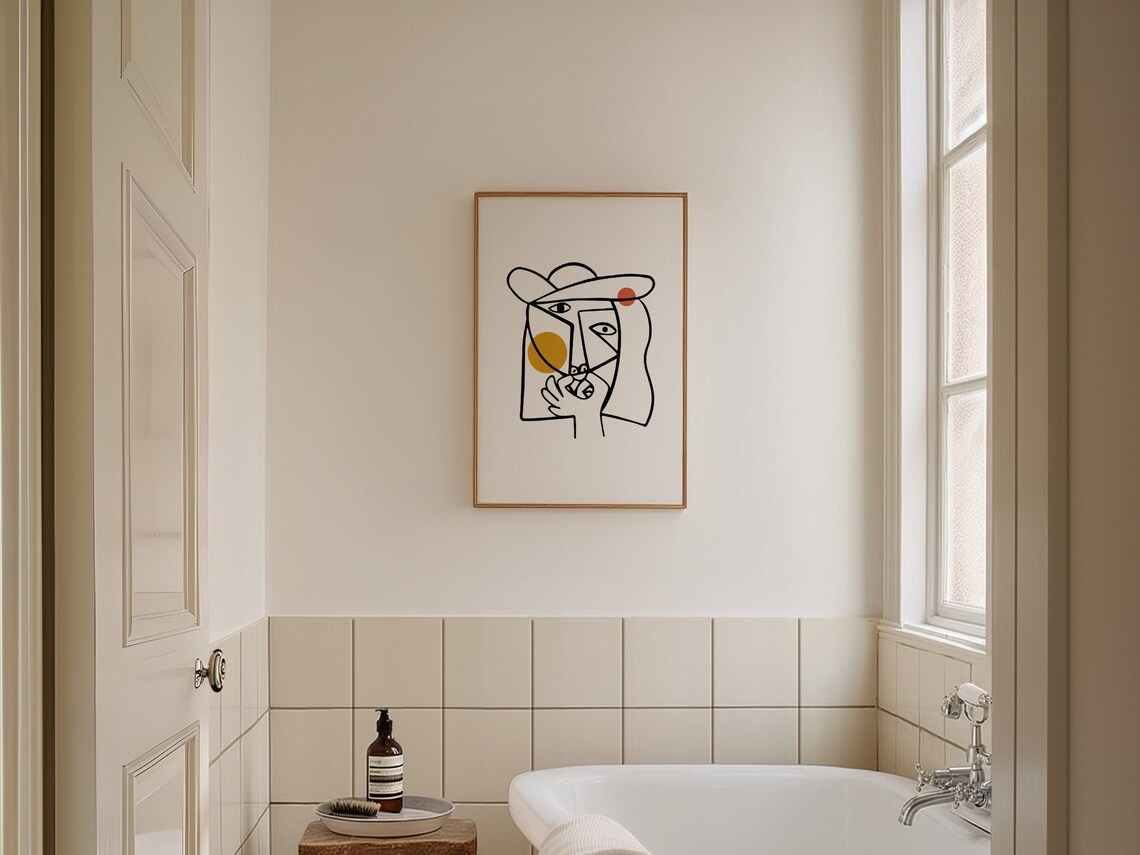 The Pinch Bathroom Toilet Humor Art Print - Image 2