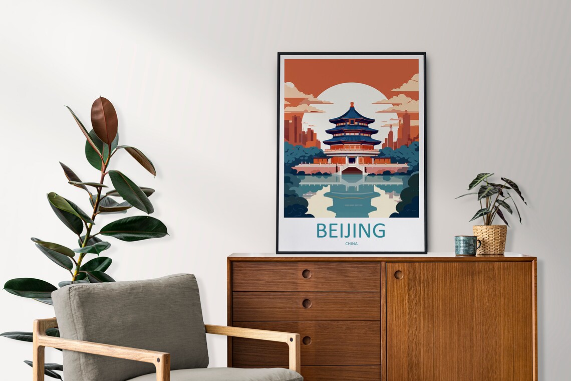 Beijing Travel Poster, Beijing Art Lovers - Image 2