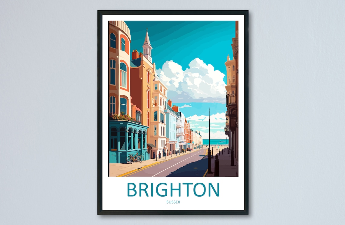 Travel Print Wall Art Poster, Home Decoration Gift