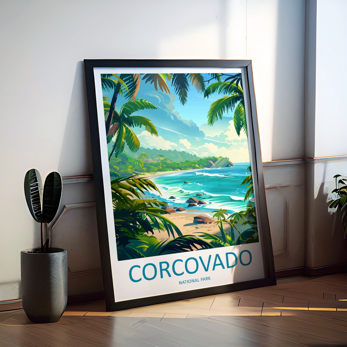 Corcovado National Park Travel Poster, Costa Rica - Image 2