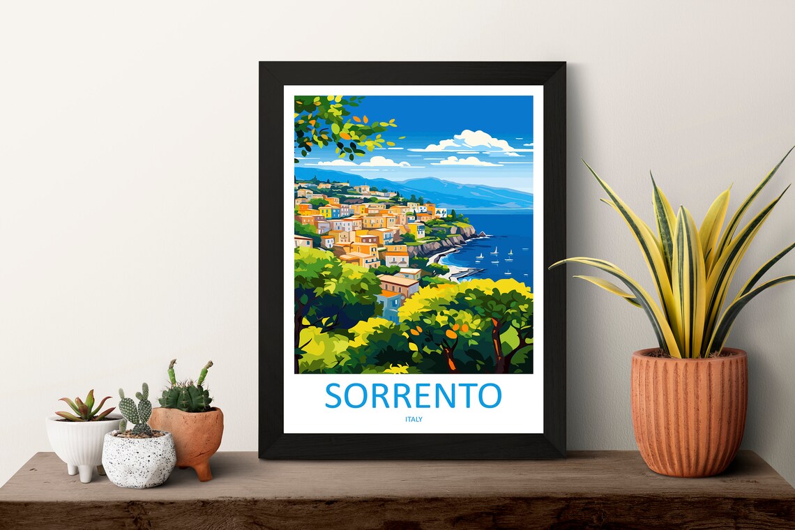 Sorrento Travel Print, Italy Wall Art Poster - Image 3