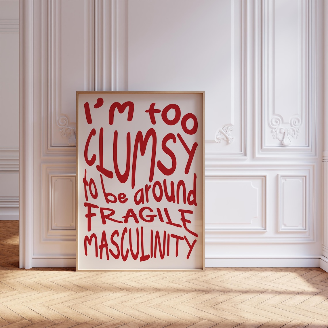 Feminism Typography Poster, Empowerment Wall Art - Image 7