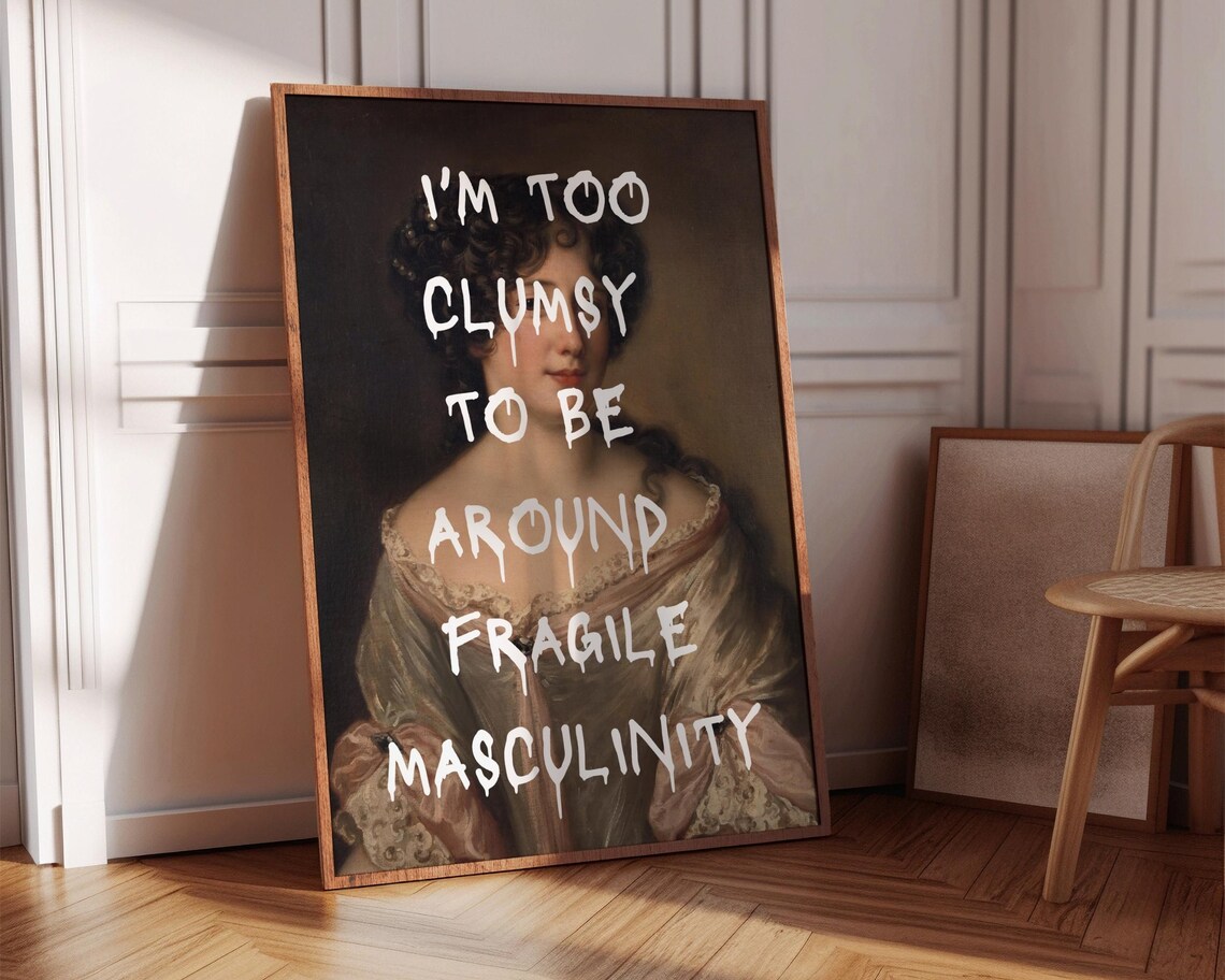 Feminism Poster, Vintage Maximalist Art Print - Image 6
