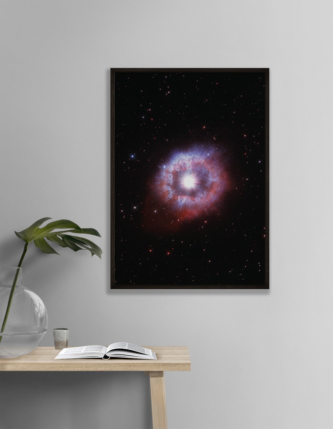 AG Carinae Luminous Star Shell Nebula Deep Space Astronomy Poster