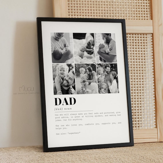 Dad Definition - Customizable Photo Collage