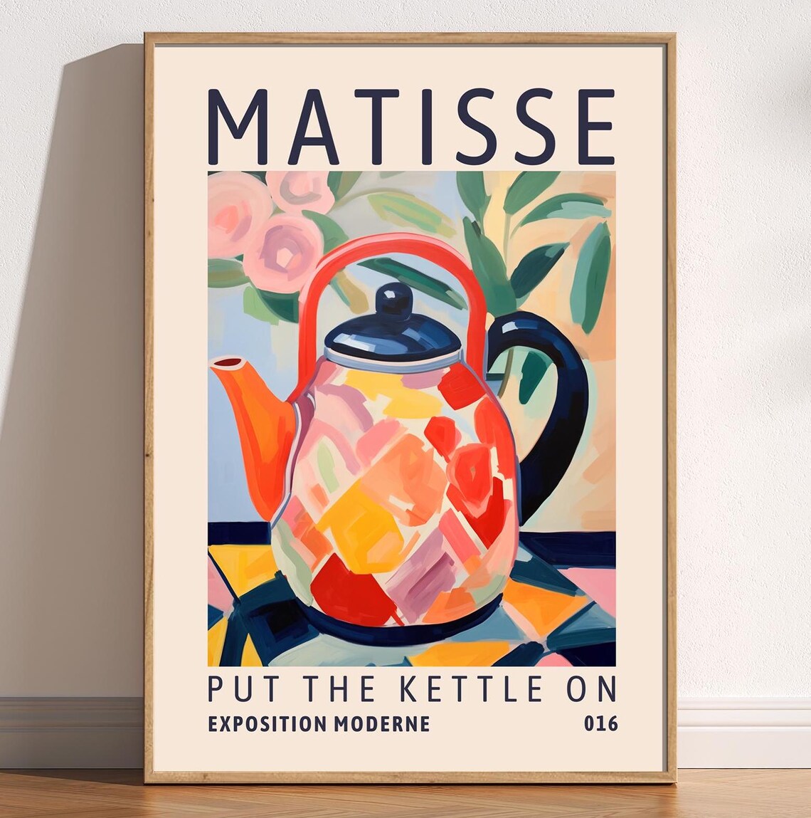 Matisse Put The Kettle On Kitchen Art Print