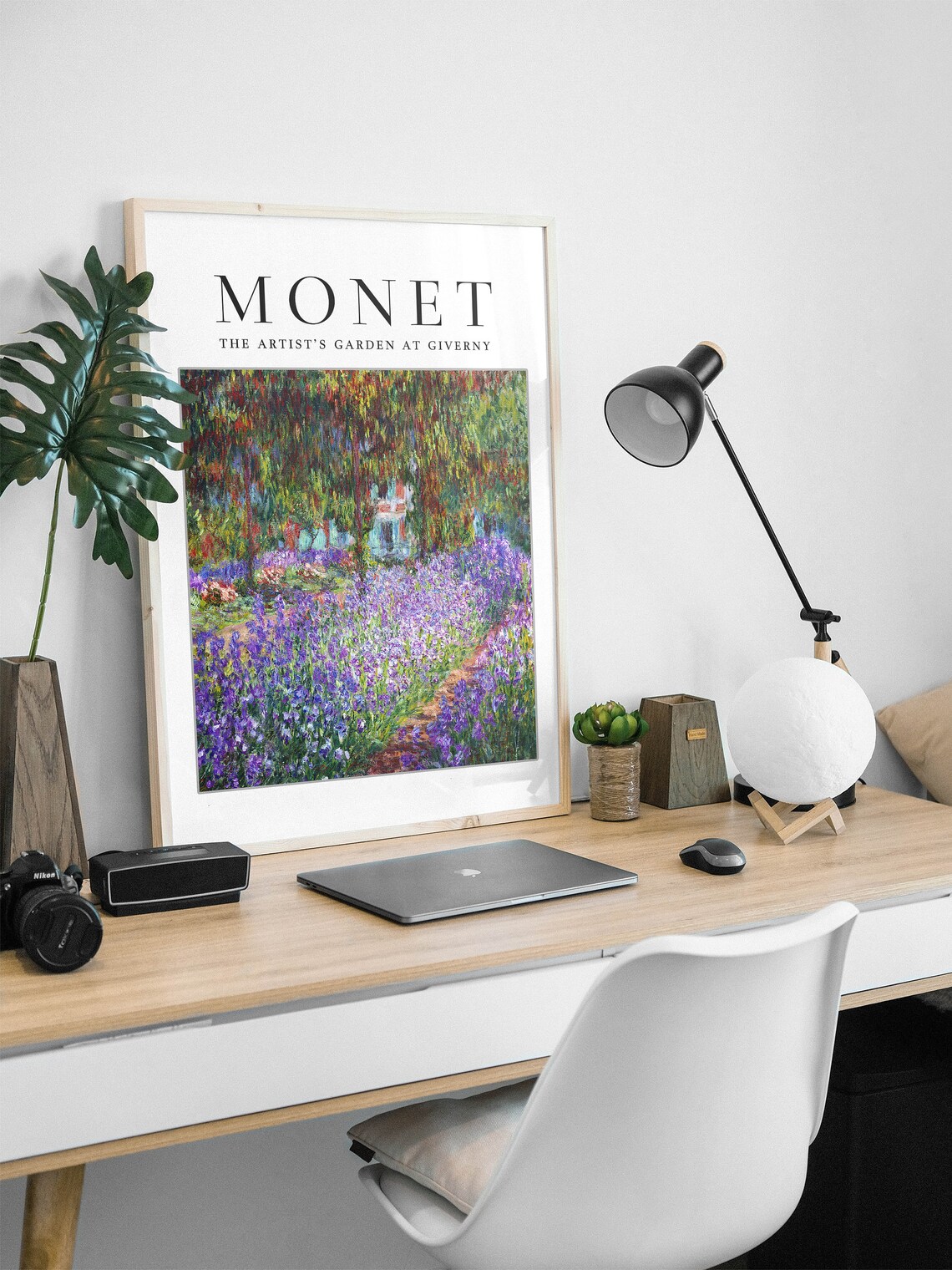 Claude Monet Exhibition Poster, Giverny Garden Art Print - Image 2