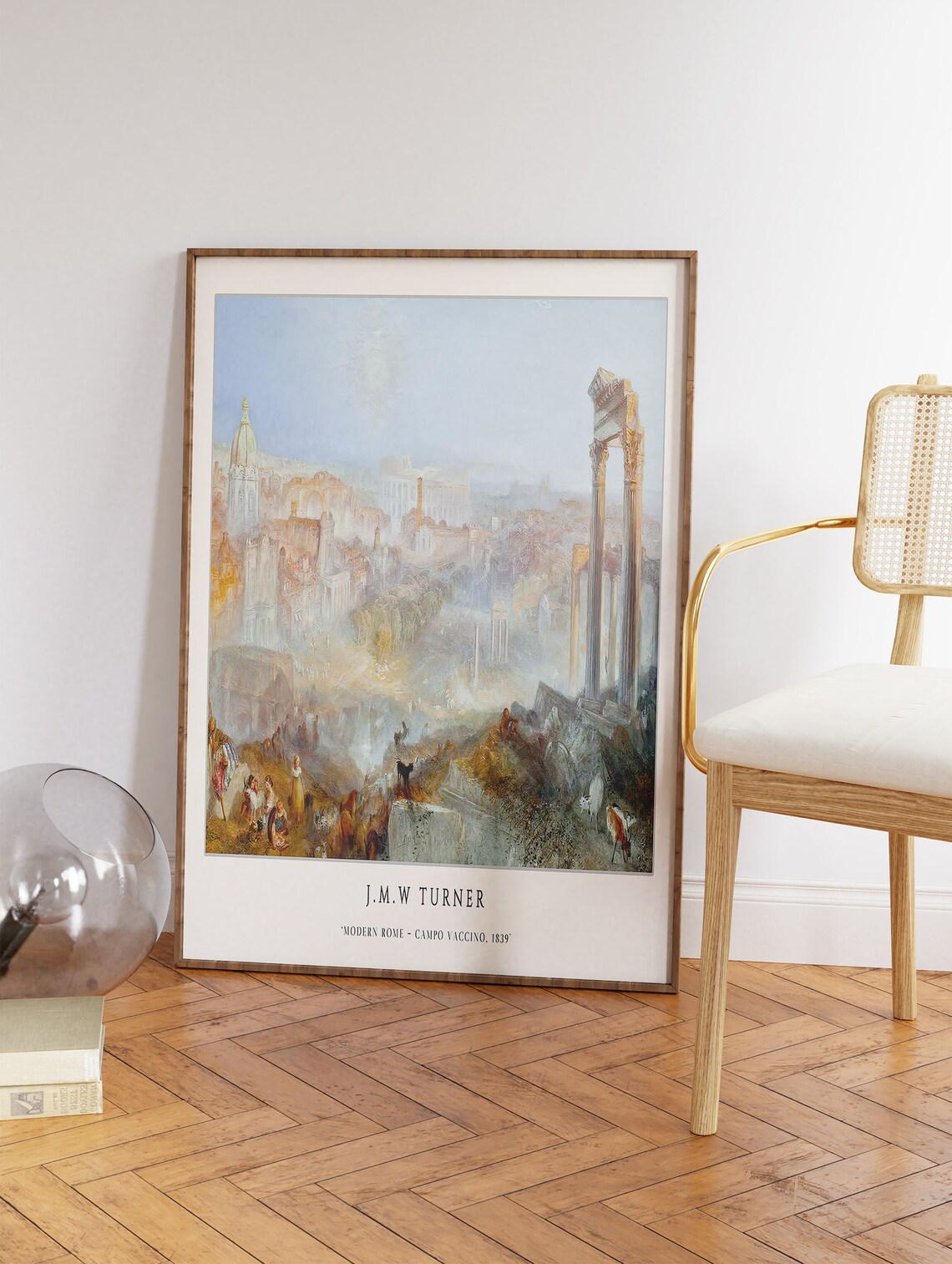 William Turner Exhibition Art Print, Modern Rome - Image 3