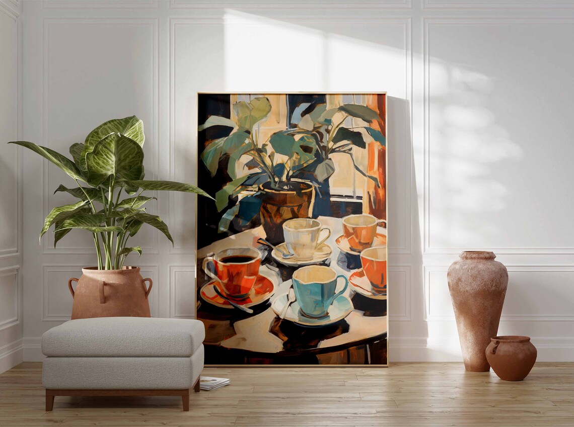 Retro Coffee Print, Vintage Kitchen Wall Art - Image 3