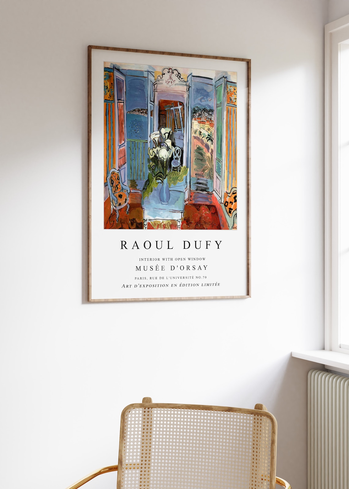 Raoul Dufy Exhibition Poster, French Expressionist Print - Image 2