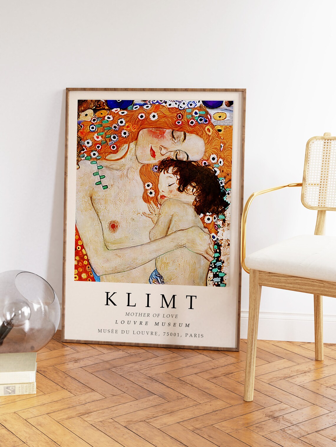 Gustav Klimt Mother Of Love Art Print, Art Nouveau - Image 2