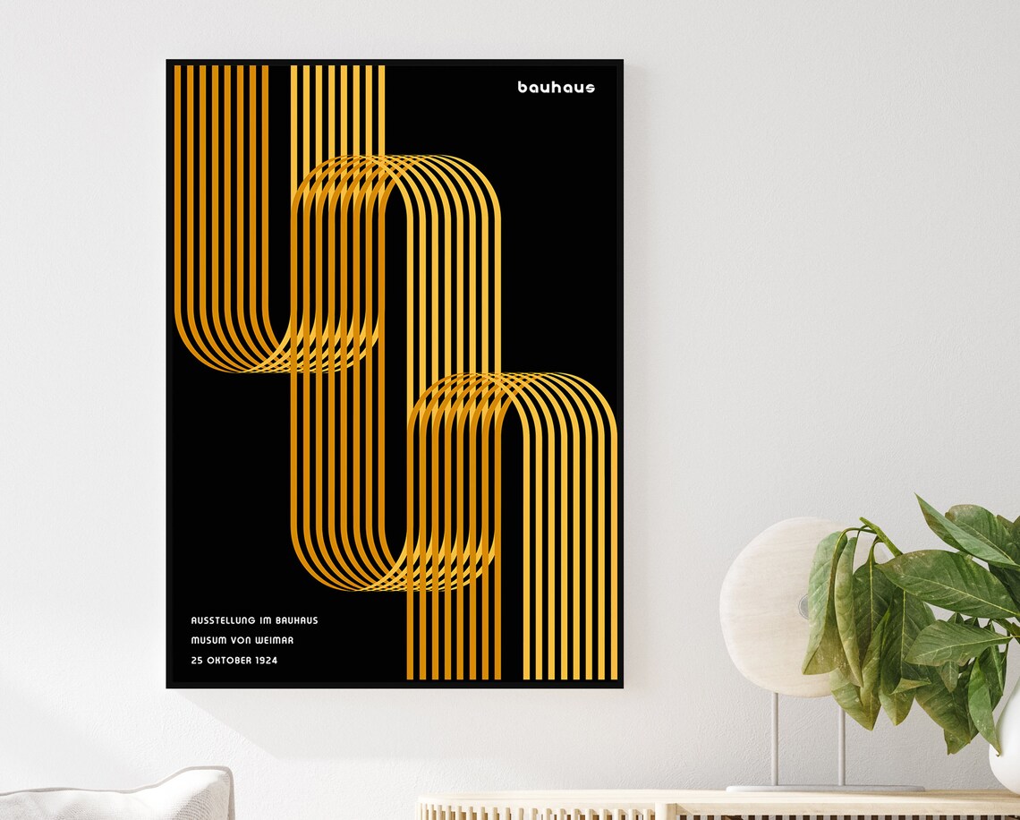 Bauhaus Exhibition Poster, Retro Art Print - Image 2