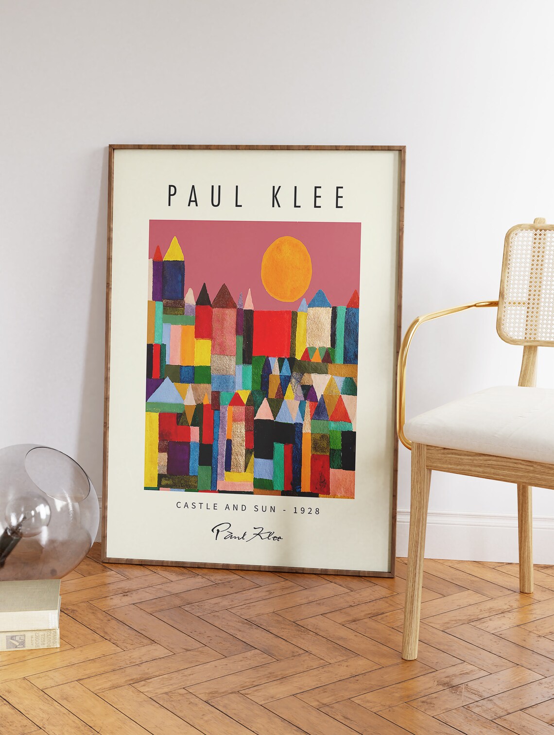 Paul Klee Castle And Sun Art Print, Abstract Decor - Image 3