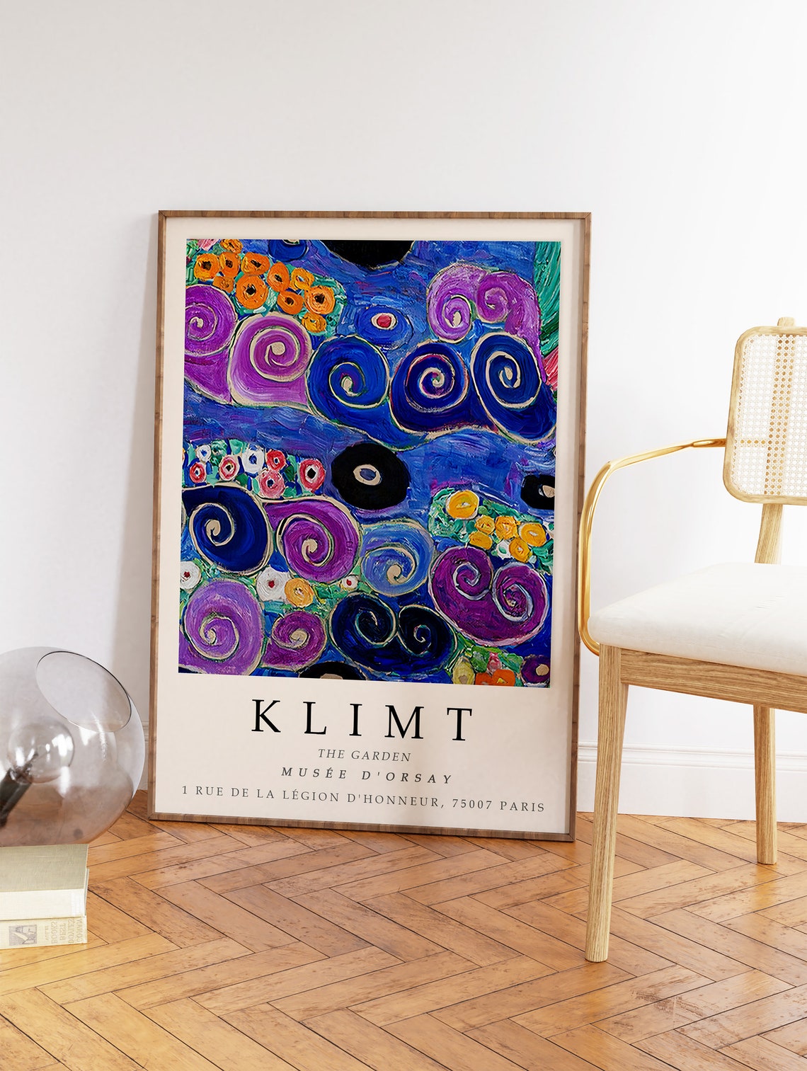 Gustav Klimt The Garden Paris Musee Dorsay Exhibition Art Poster - Image 2