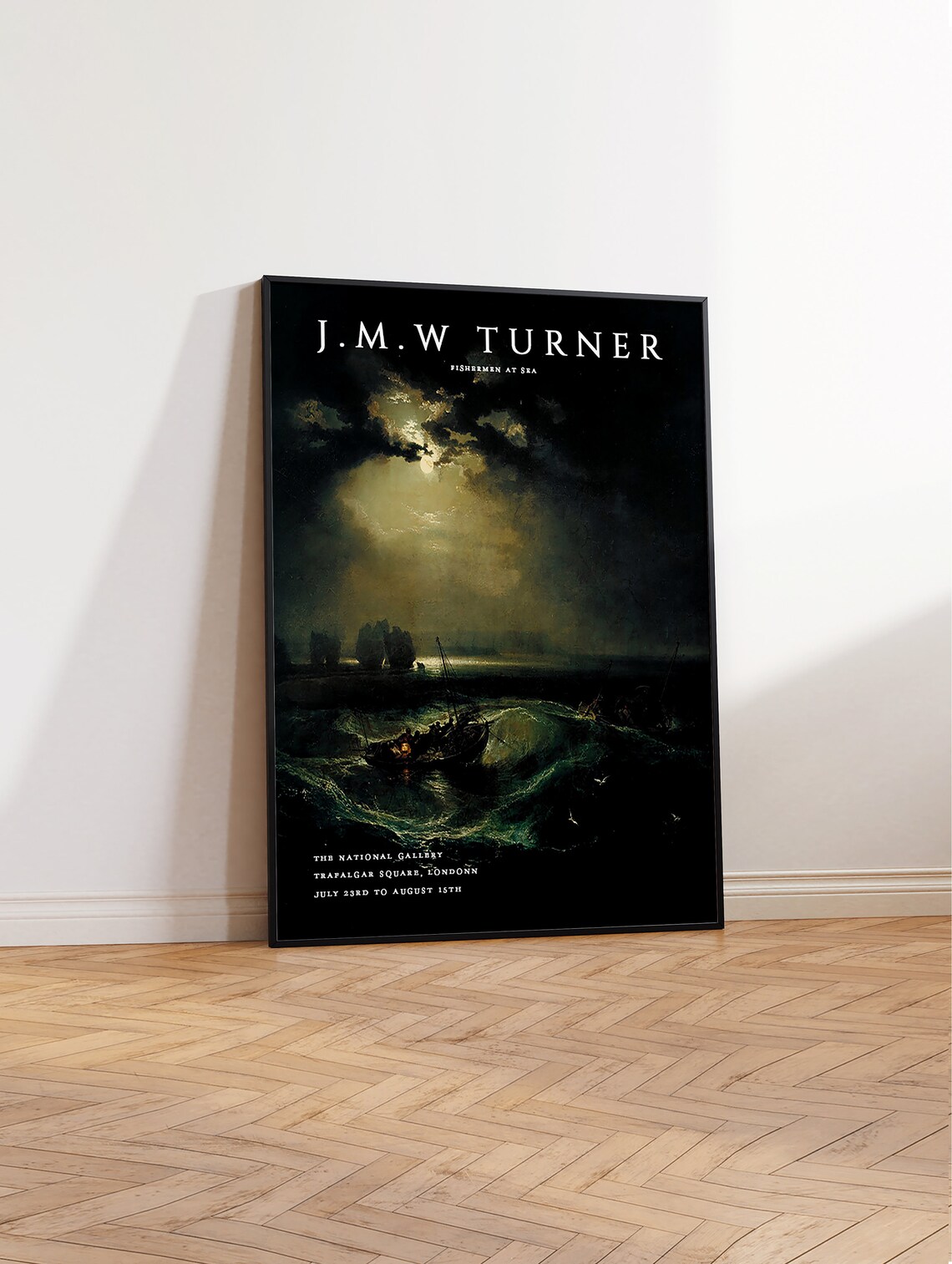 J. M. W. Turner Fisherman at Sea Art Print - Image 2