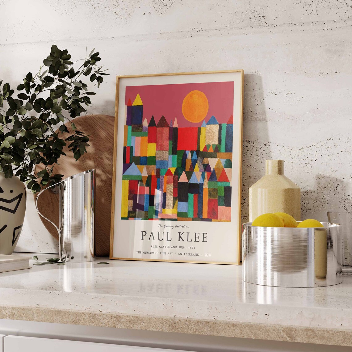 Paul Klee Exhibition Poster Poster Print - Image 3