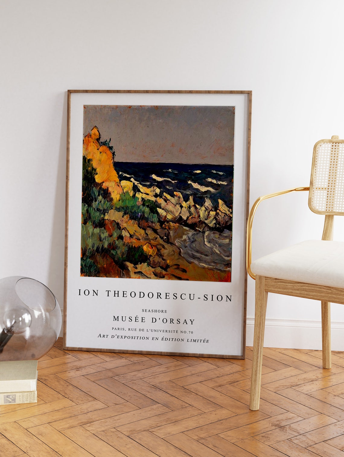 Ion Theodorescu Sion Seashore Musee Dorsay Impressionist Art Poster - Image 3