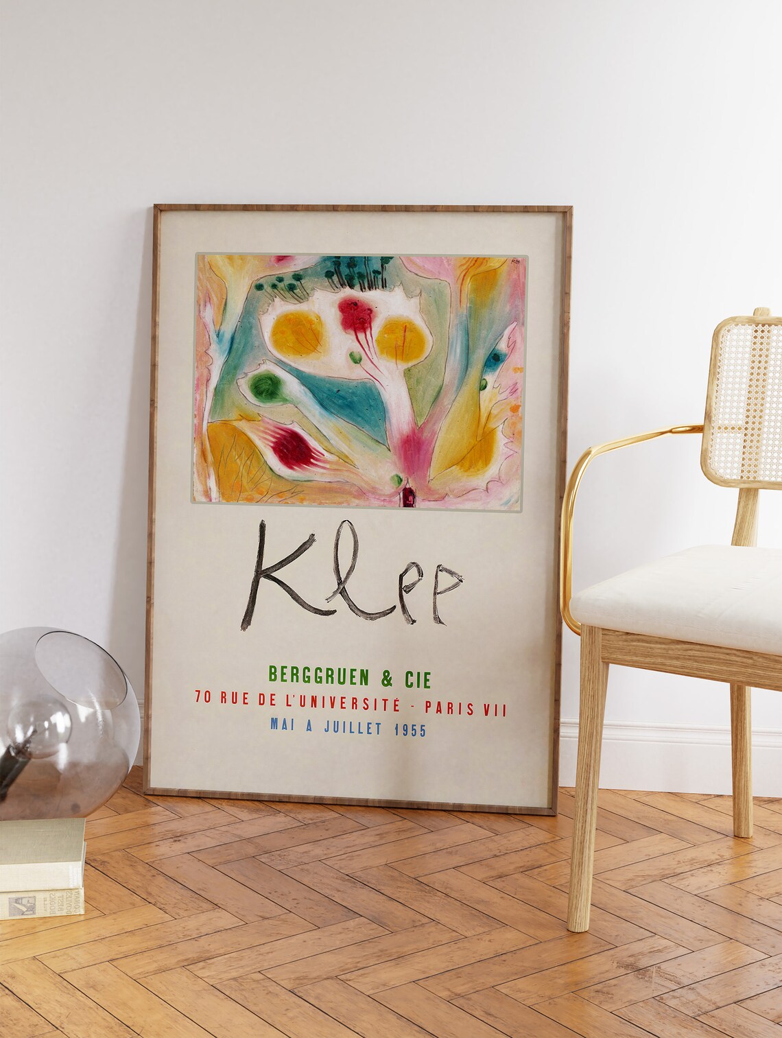 Paul Klee Tropical Blossom Exhibition Poster - Image 2