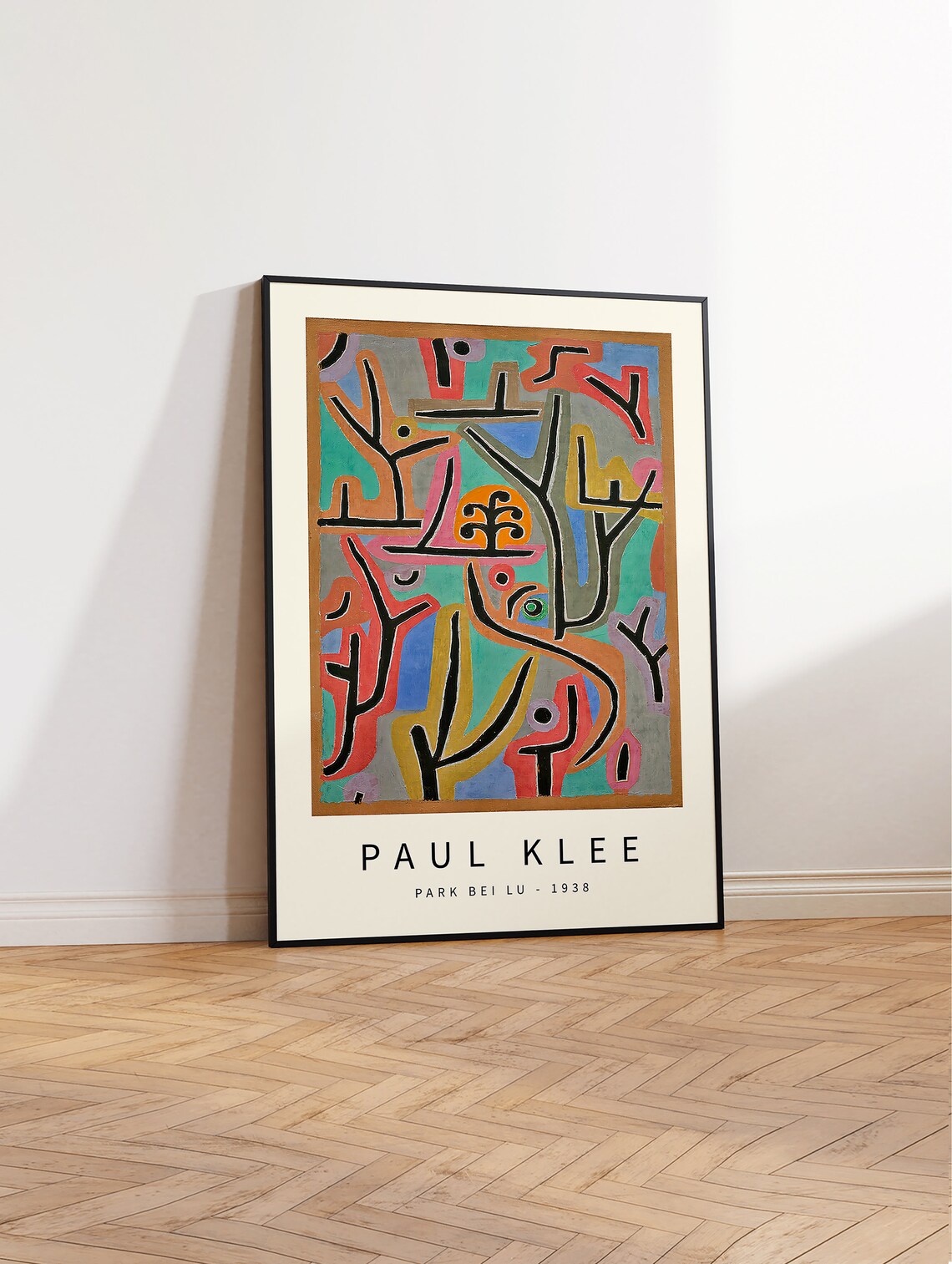 Paul Klee Exhibition Poster, Abstract Pattern Art Print - Image 2