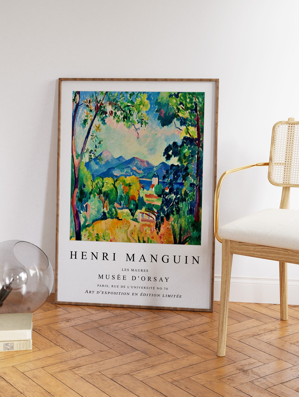 Henri Manguin Les Maures Garden Exhibition Poster - Image 3