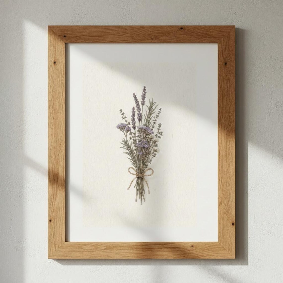 Lavender Rosemary Botanical Bundle, Art Print