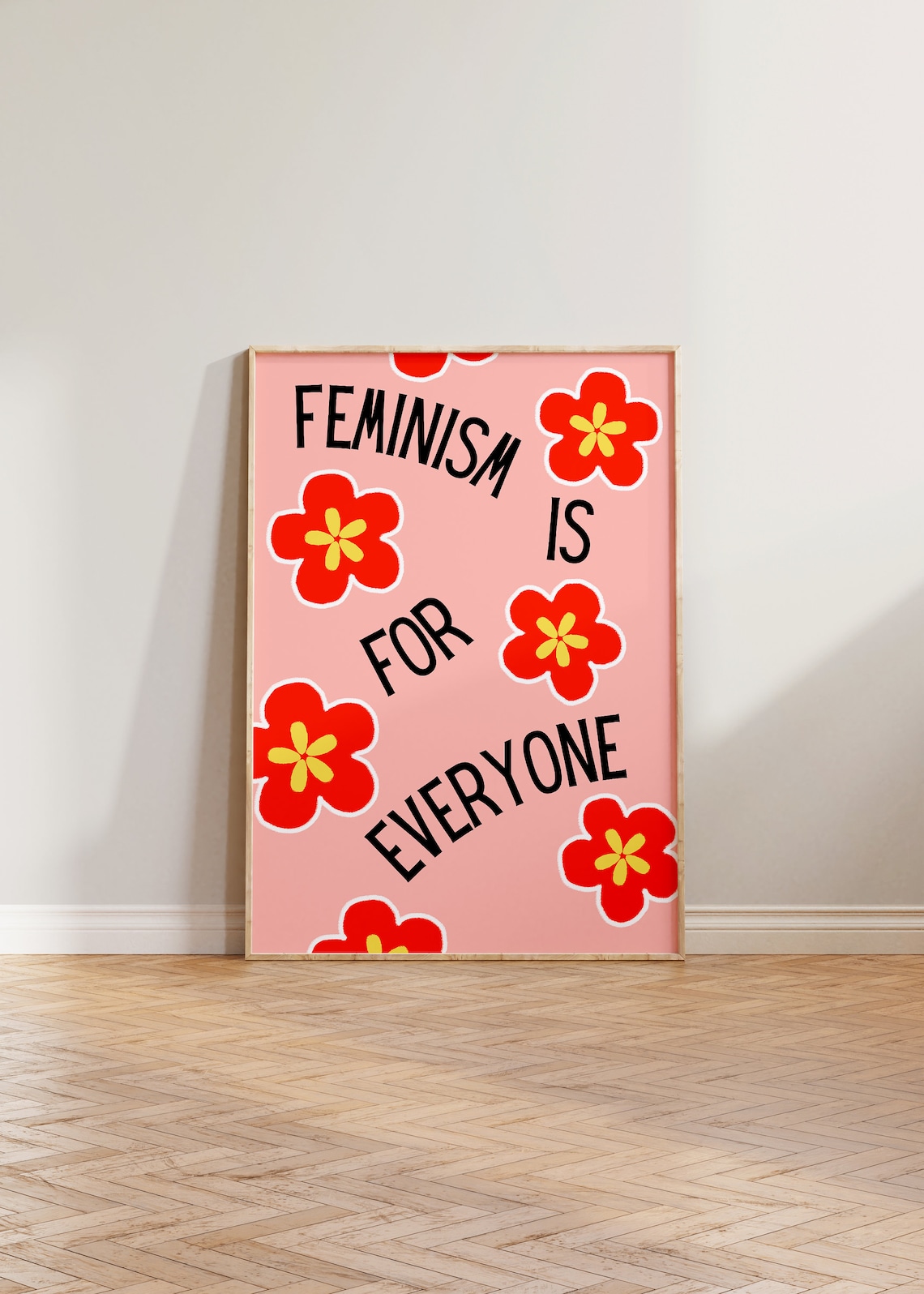 Feminism Is For Everyone, Feminist Art Poster