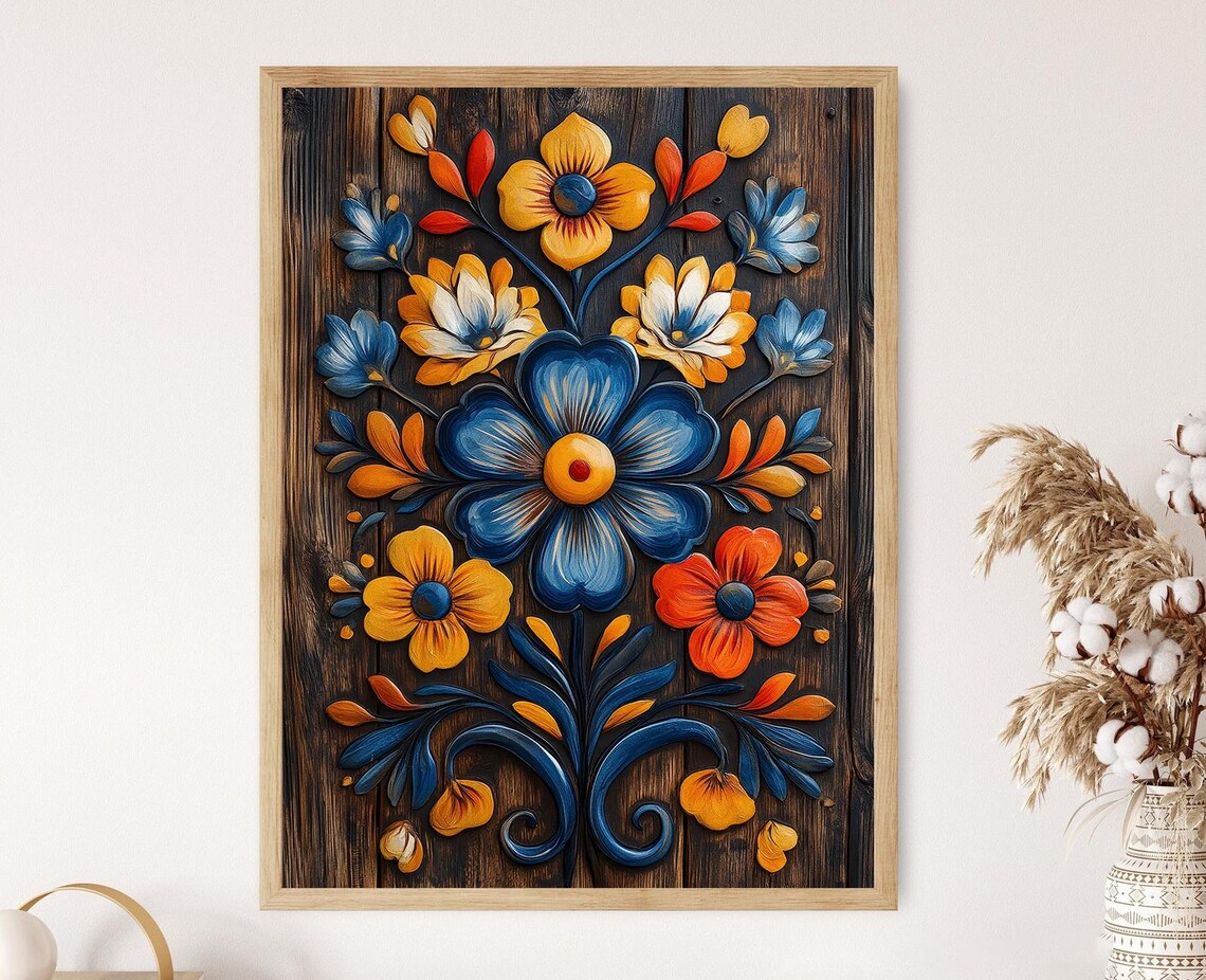 Mexican Talavera Ornament, Traditional Ceramic Decor