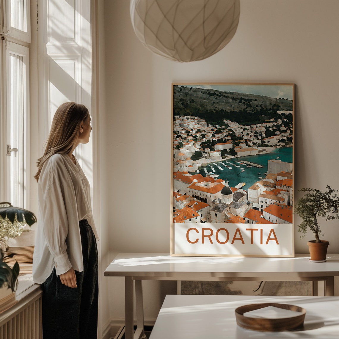 Croatia Travel Print Croatia Wall Art Croatia Poster Croatia Art Print Croatia Wall Decor Croatia Art Croatia Artwork Croatia - Image 2