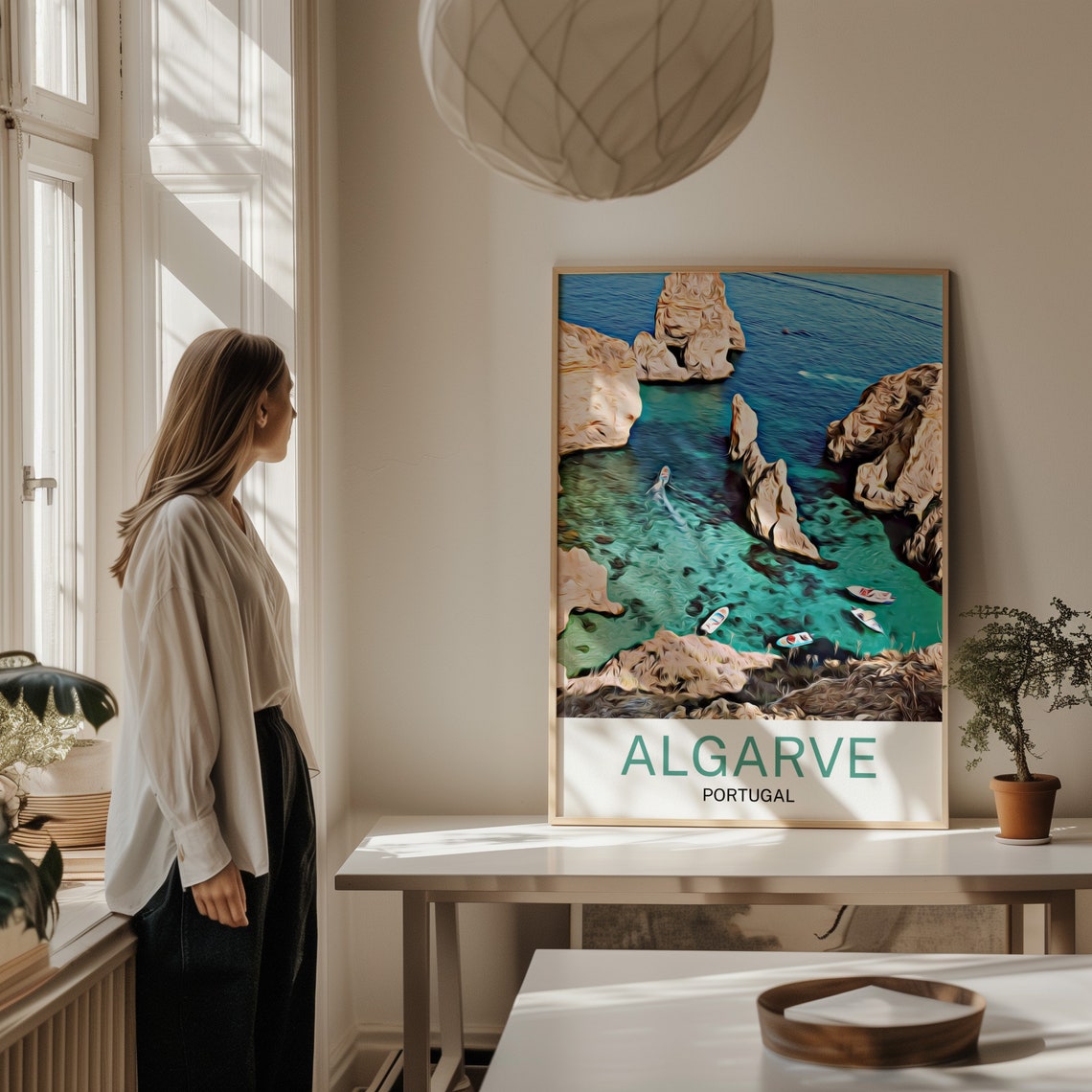 Algarve Print Algarve Art Portugal Art Algarve Wall Art Algarve Art Print Algarve Artwork Algarve Poster Algarve Decor Algarve - Image 2