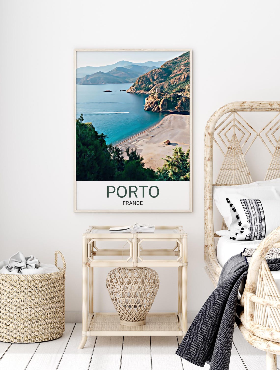 Porto Porto Print Porto Wall Art Porto Poster Porto Painting Porto Porto Gift Travel Poster Print - Image 2