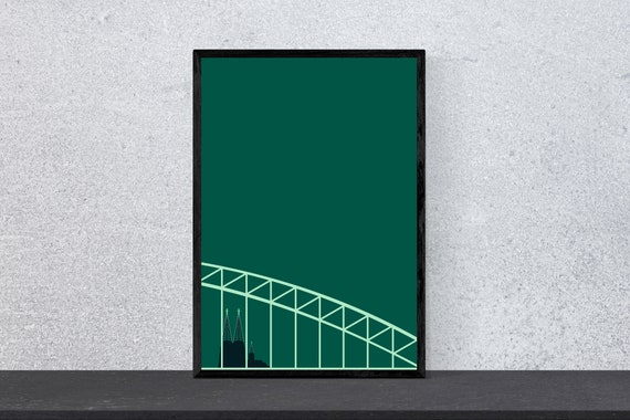 Cologne Cathedral And Hohenzollern Bridge, Travel Poster