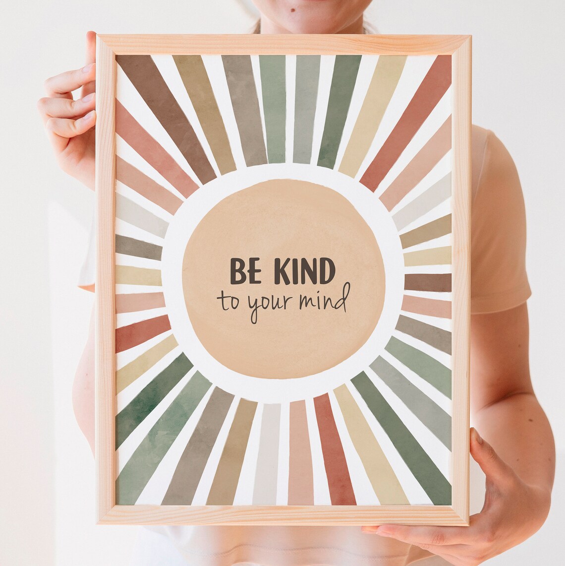 Mental Health Poster, Classroom Therapy Office Decor