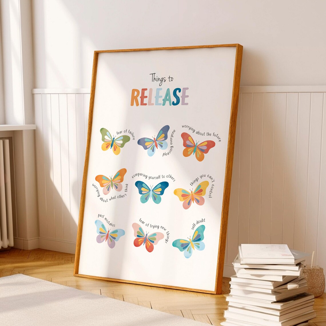 Things To Release Mental Health Therapy Office Poster - Image 6