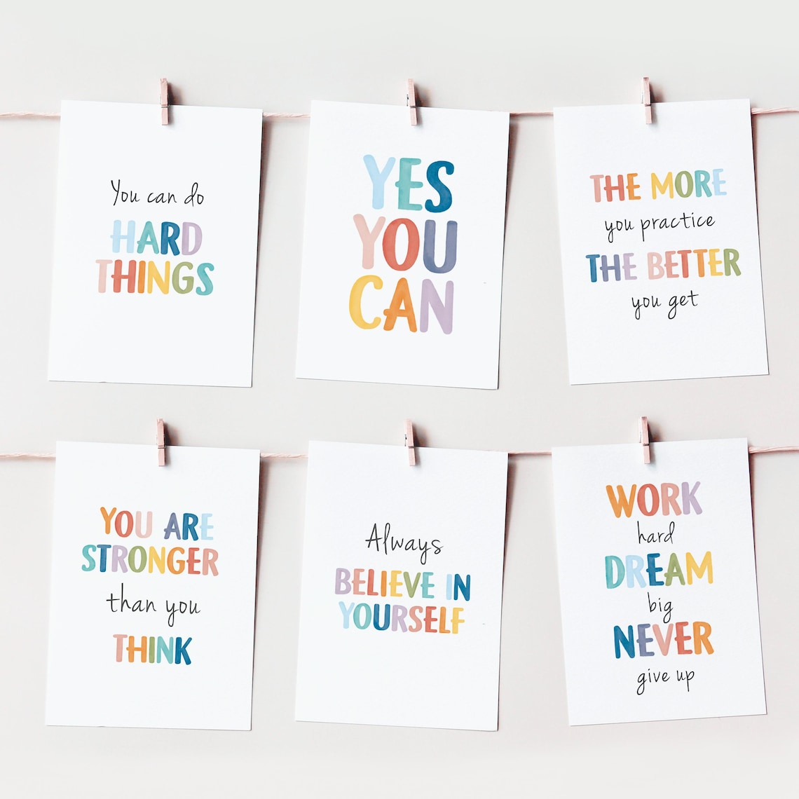 Self Care Flashcards Bundle, Confidence Affirmations Art Print - Image 4
