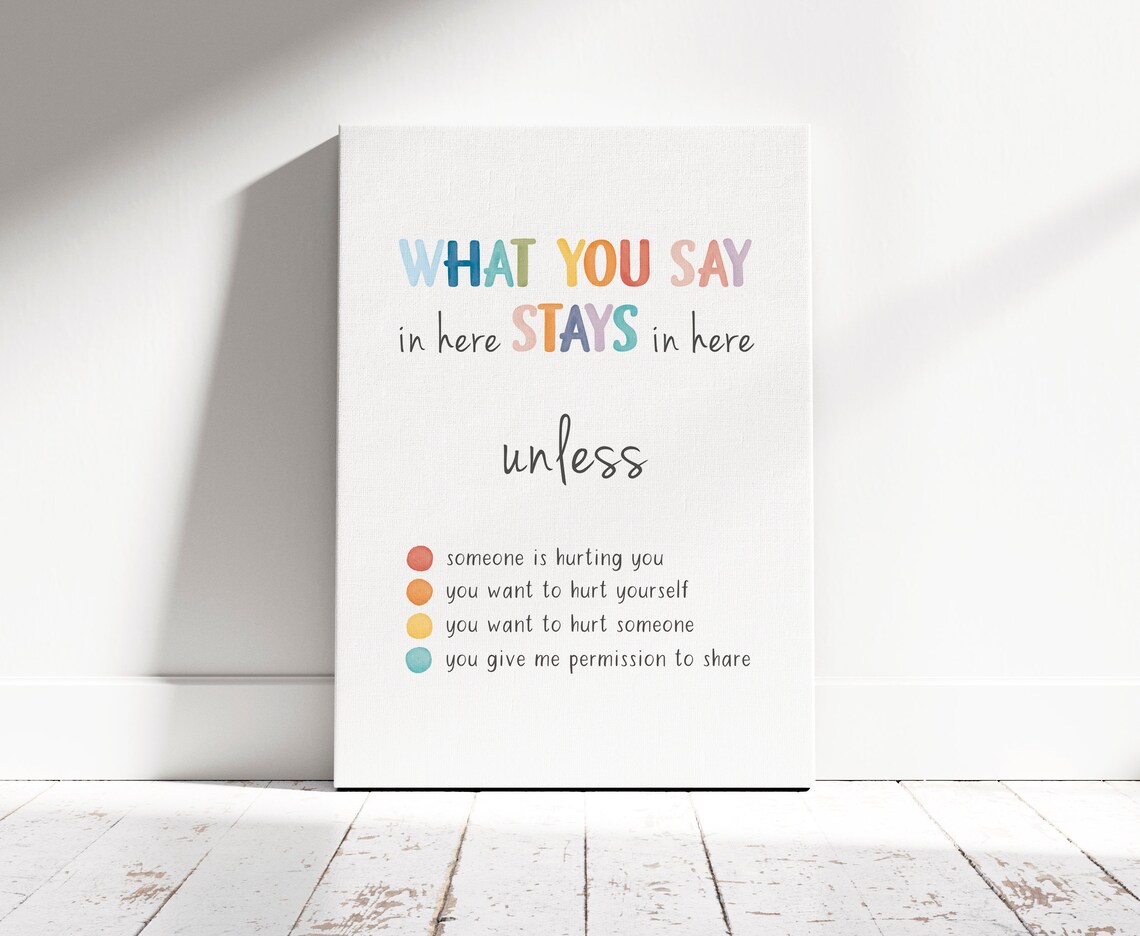 Therapy Office Decor, Mental Health Office Sign - Image 4