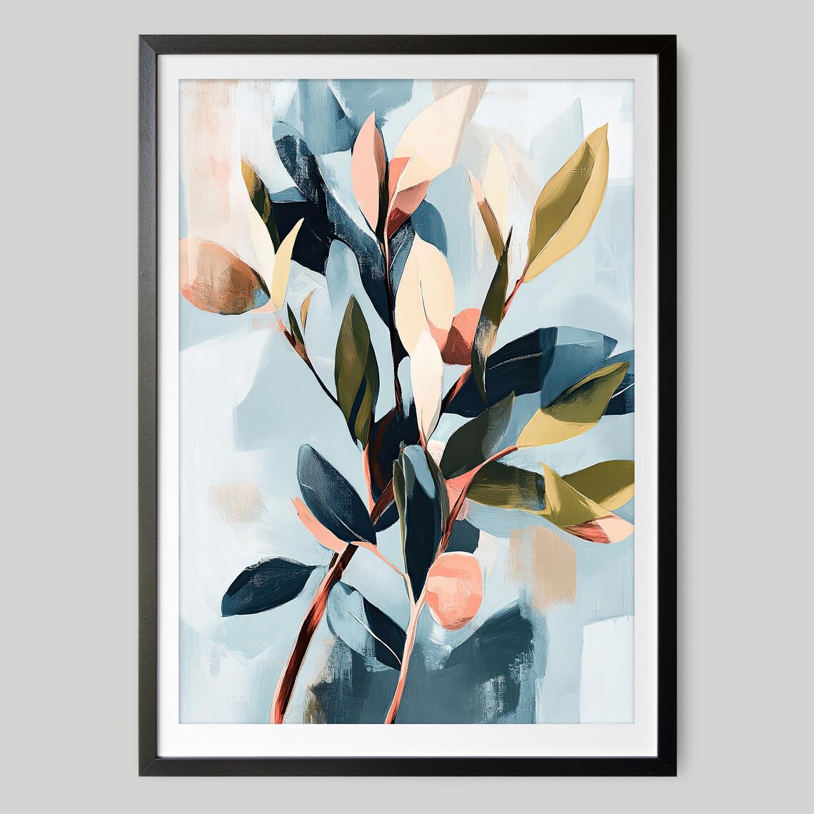 Australian Bush Eucalyptus Harmony Botanical Art Print