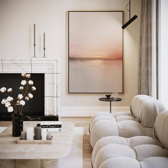 Morning Calm On The Horizon Artwork Wall Art