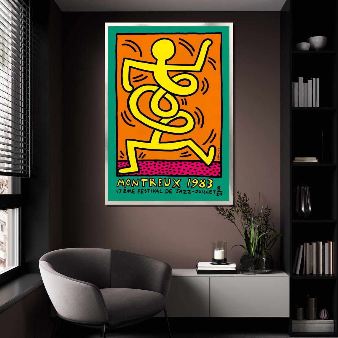 Colorful Jazz Festival Pop Art Bold Abstract Wall Art For Modern Home Decor Or Unique Gift - Image 4