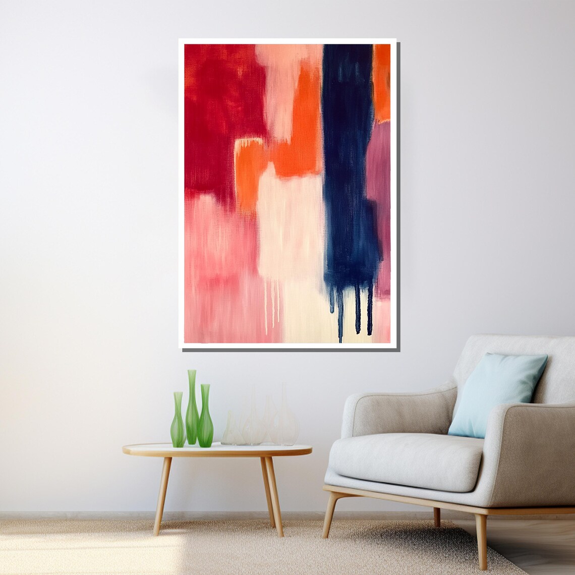 Mark Rothko Abstract Artwork, Modern Art Gift - Image 3