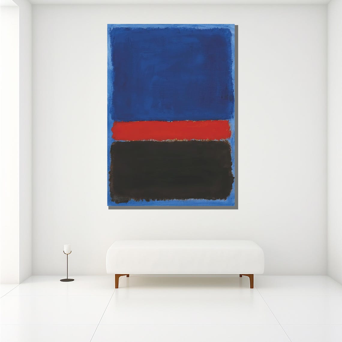 Mark Rothko Painting Bold Abstract Art For Modern Home Decor Mid Century Gift Large Wall Artwork - Image 2